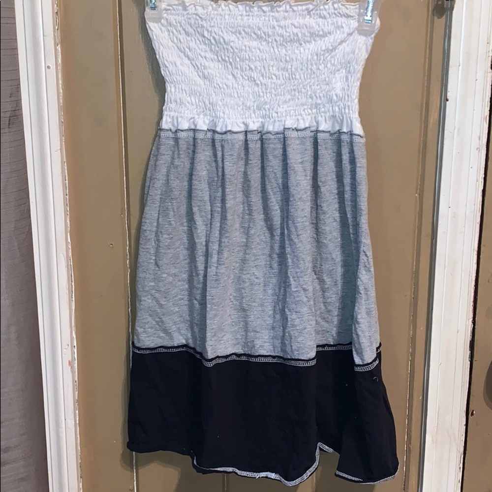 Fun strapless dress